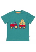Kite Clothing Boys Farm life t-shirt (Sage Green)